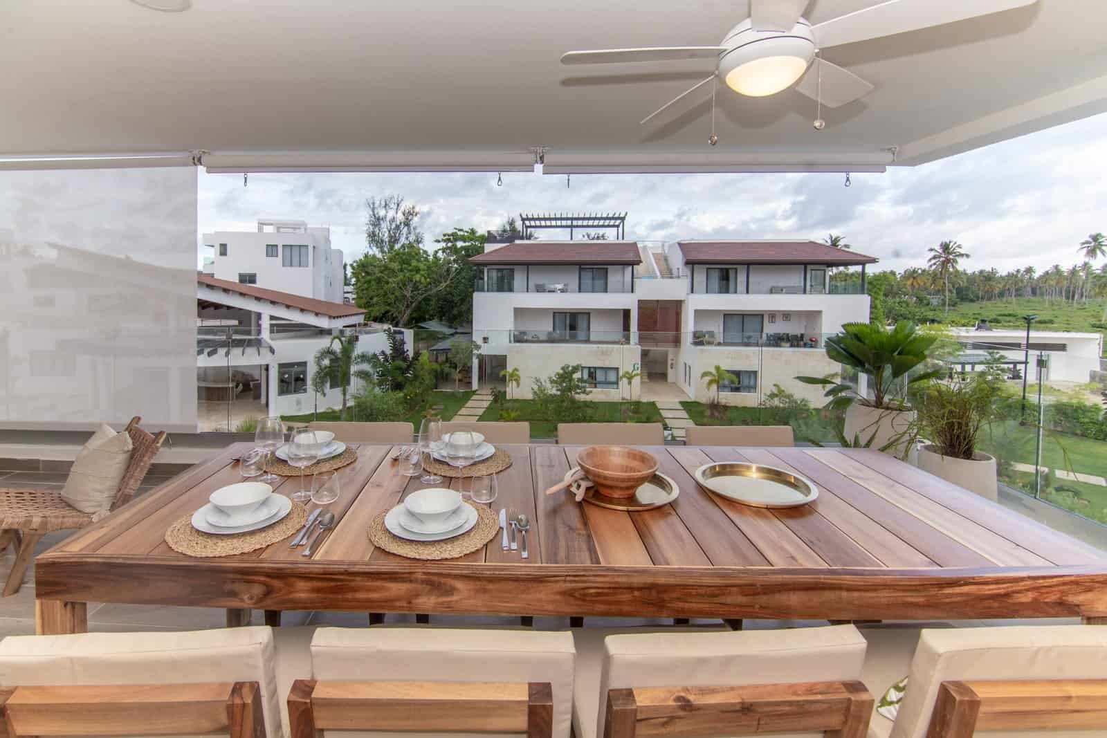 3-bedroom ocean front penthouse las terrenas