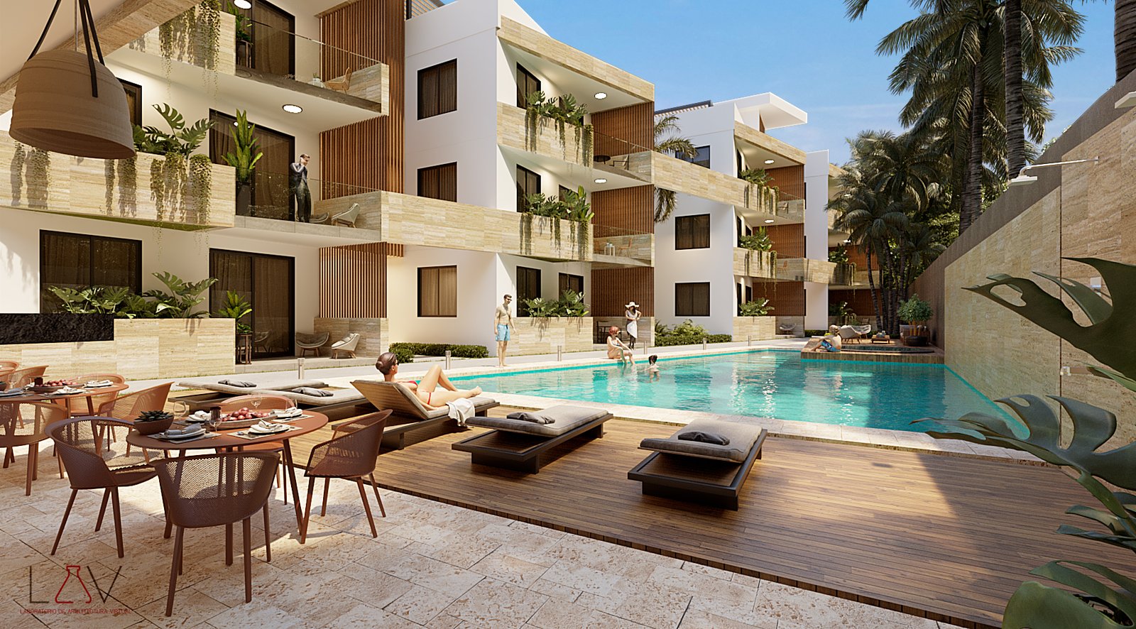 New Luxury Beachfront Penthouse in Punta Popy